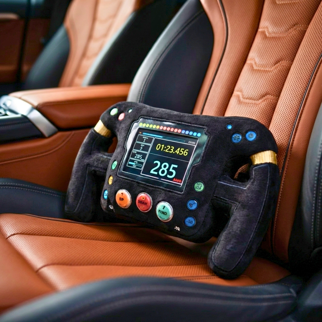 GT3 Racing Steering Wheel Pillow