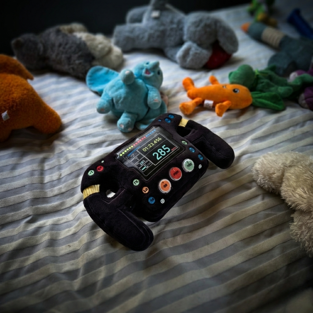 GT3 Racing Steering Wheel Pillow