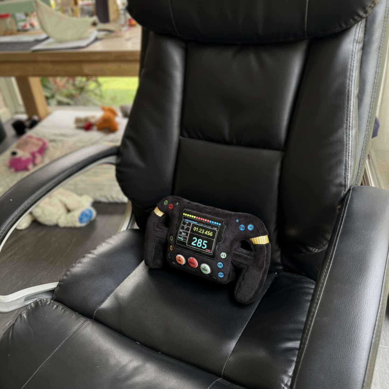 GT3 Racing Steering Wheel Pillow